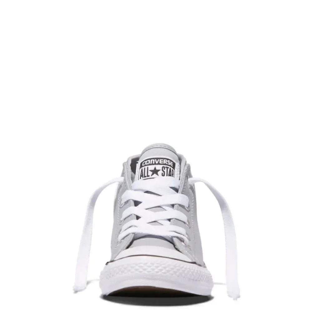 Converse Kids Chuck Taylor All Star Syde Street Leather Youth Mid Grey S…